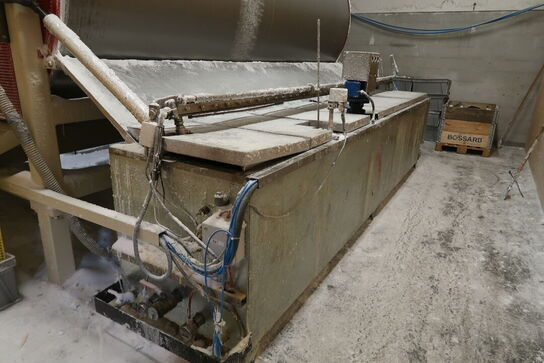 Weissbach WPP 1200 Parafin-køletromle m. opsprøjt oggranulatproduktion
