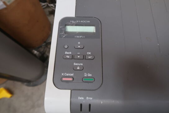 3 stk. Printere + bord & kontorstol 