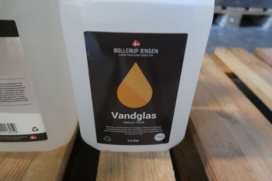 8 stk. Bollerup Jensen Kalium vandglas 4009 - 2,5 liter