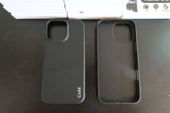 8 stk. PanzerGlass CARE iPhone 16 Pro Max Fashion cover (sort)