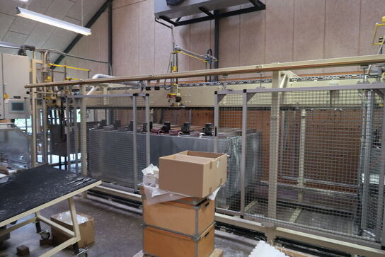 Produktionsanlæg til bloklys, herunder Wissbach HPA 6-80/300 og WPT-6