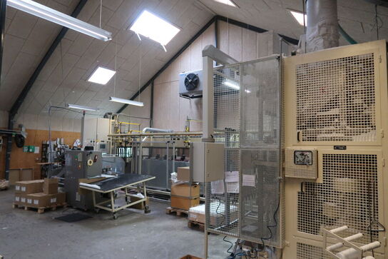 Produktionsanlæg til bloklys, herunder Wissbach HPA 6-80/300 og WPT-6