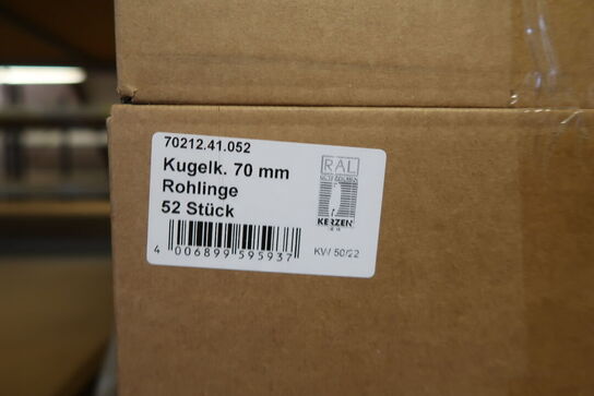 104 stk. Kuglelys Ø7 - Hvid