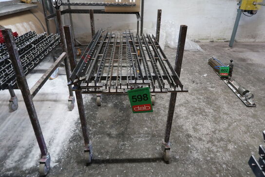 Rullestativ med indhold