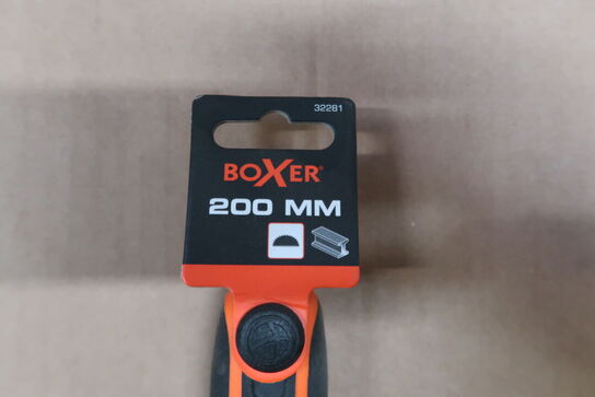 2 stk. Boxer Halvrund fil 200 mm