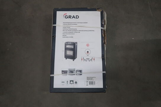 Gasvarmeovn m/blæser 4,2 kW - Grad