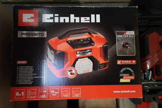 Einhell Kompressorsæt 8 dele Hybrid Solo 18V