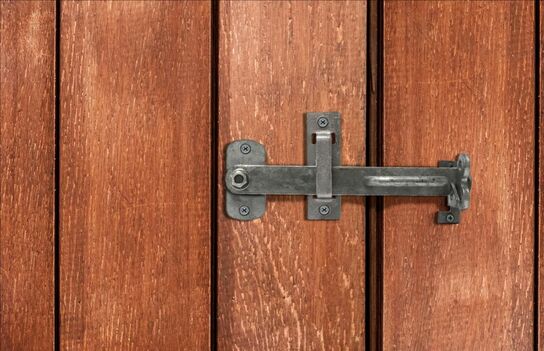 7 pk. HOME It® Stalddørsgreb med skruer 26-50 mm galvaniseret