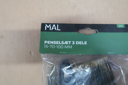 5 pk. Penselsæt 15 70 100 Mm 