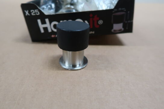 22 stk. Home-it Dørstop gulv Ø25xH45 mm.
