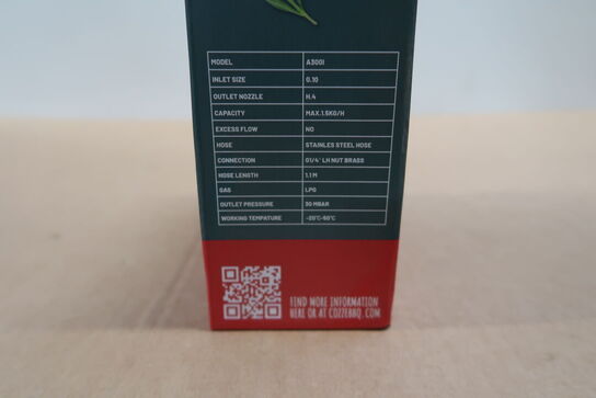 Regulator m/manometer 30BAR - SE 1,1M 