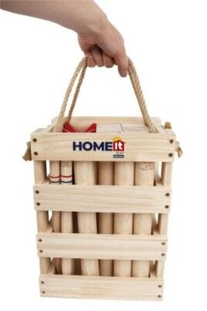HOME It® premium kongespil i gummitræ