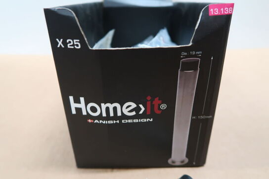 15 stk. Home-it Dørstop væg Ø19xH150 mm