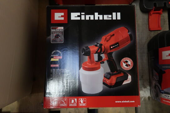 Akku Malersptrøjte – Solo, Einhell TC-SY 18/60 Li