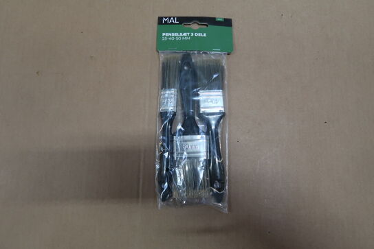 7 pk. Penselsæt 25-40-50 mm