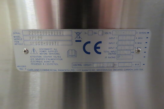 Grill Xpress triple gulvmodel Garland