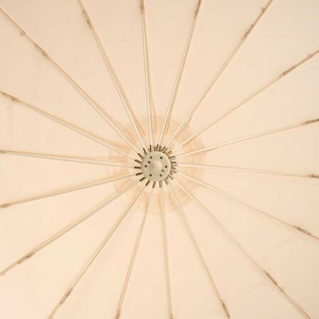 Casa hængeparasol floriasa ø 274 x 248 cm sand(ubrugt)