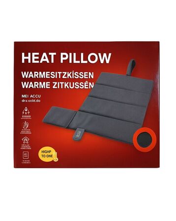 2 stk. opvarmet siddepude m usb opladelig foldbar(ubrugt)