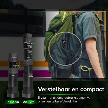 2 stk. pnq monokulært teleskop 10-30×35(ubrugt)