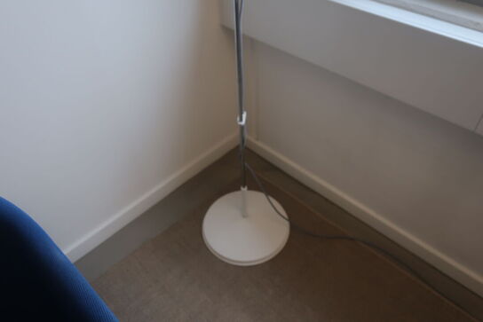 Standerlampe og plante