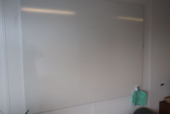 Whiteboard og plante