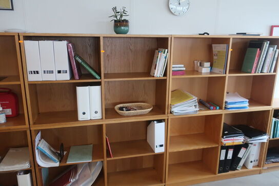 4 reolsektion med indhol