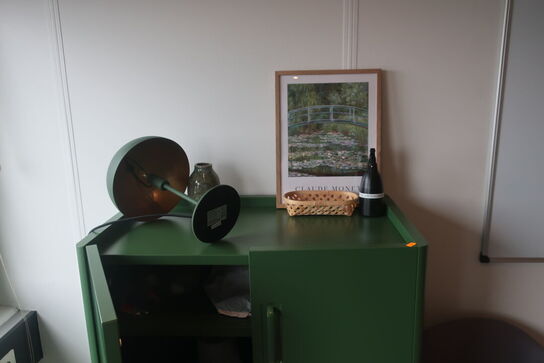 Reol / lampe / stol m.m.