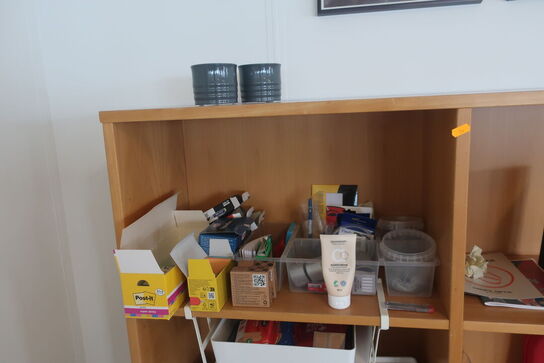 4 reolsektion med indhol