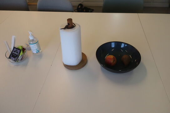 Bord FRITZ HANSEN med 2 tillægsplader