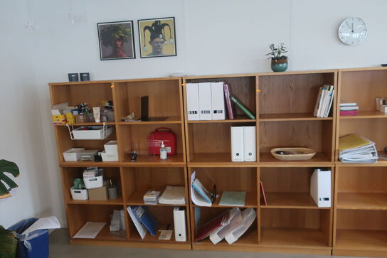 4 reolsektion med indhol