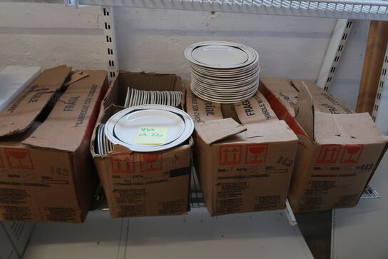Ca. 260 stk. dybe tallerkner & 220 stk. Frokosttallerkener 