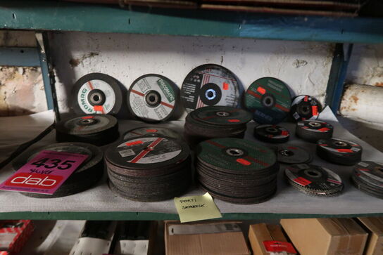 Stort parti skærer skiver 