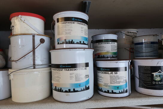 Nathalie malingsryster samt stort parti maling