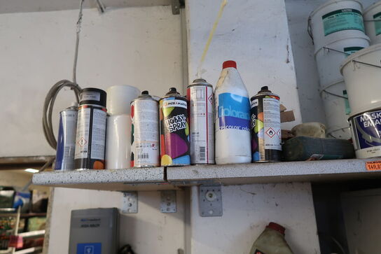 Nathalie malingsryster samt stort parti maling