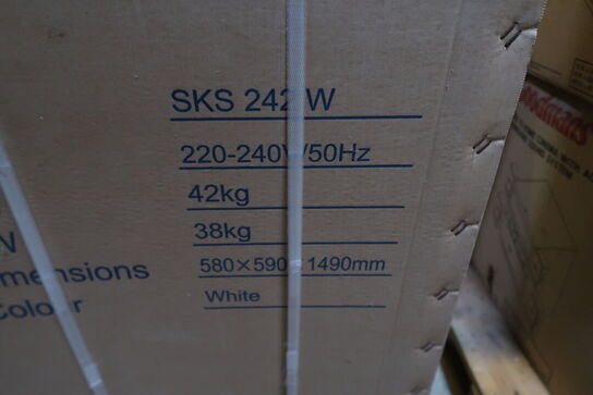 Scandomestic SKS 242 W - Fritstående køleskab