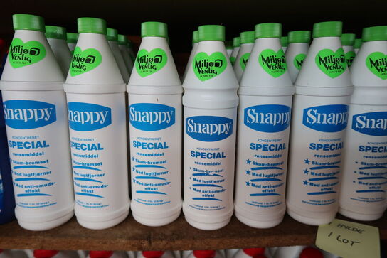 Stort parti rengøringsartikler 