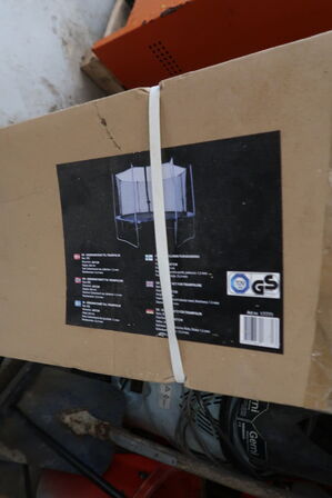 Sikkerhedsnet til trampolin Ø 457 cm 