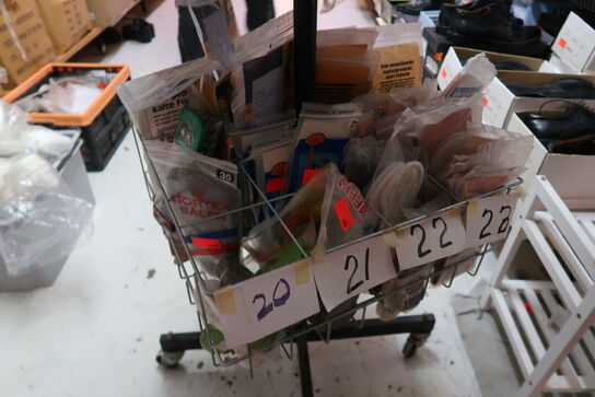 Stativ med såler m.m. 