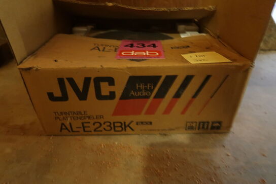 JVC AL-E23BK pladespiller