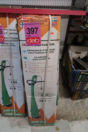 2 stk. El-Kultivatorer