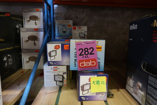 22 pk. Arbejdslamper