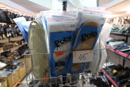 Stativ med såler m.m. 