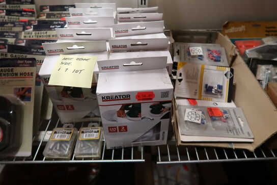 Stort parti handelsvarer - tøm 2 fag 