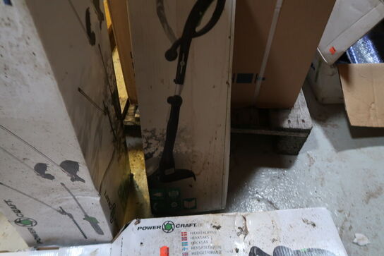 Power Craft benzin multimaskine, græstrimmer & hækkeklipper