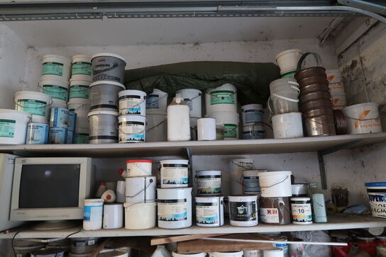 Nathalie malingsryster samt stort parti maling