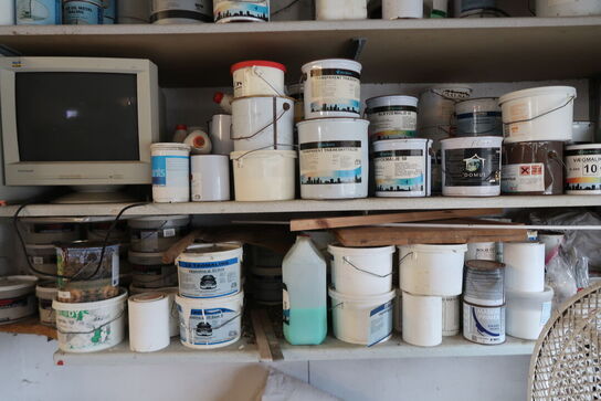 Nathalie malingsryster samt stort parti maling