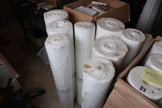 22 ruller glasfibervæv