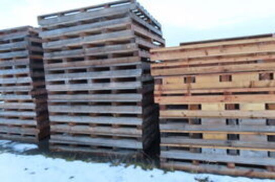 8 stk. Industripaller