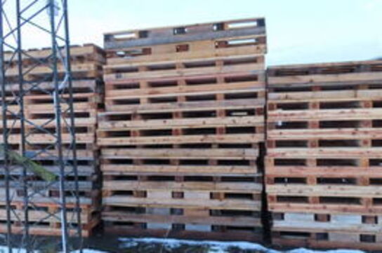 8 stk. Industripaller