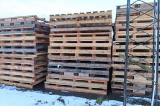 8 stk. Industripaller